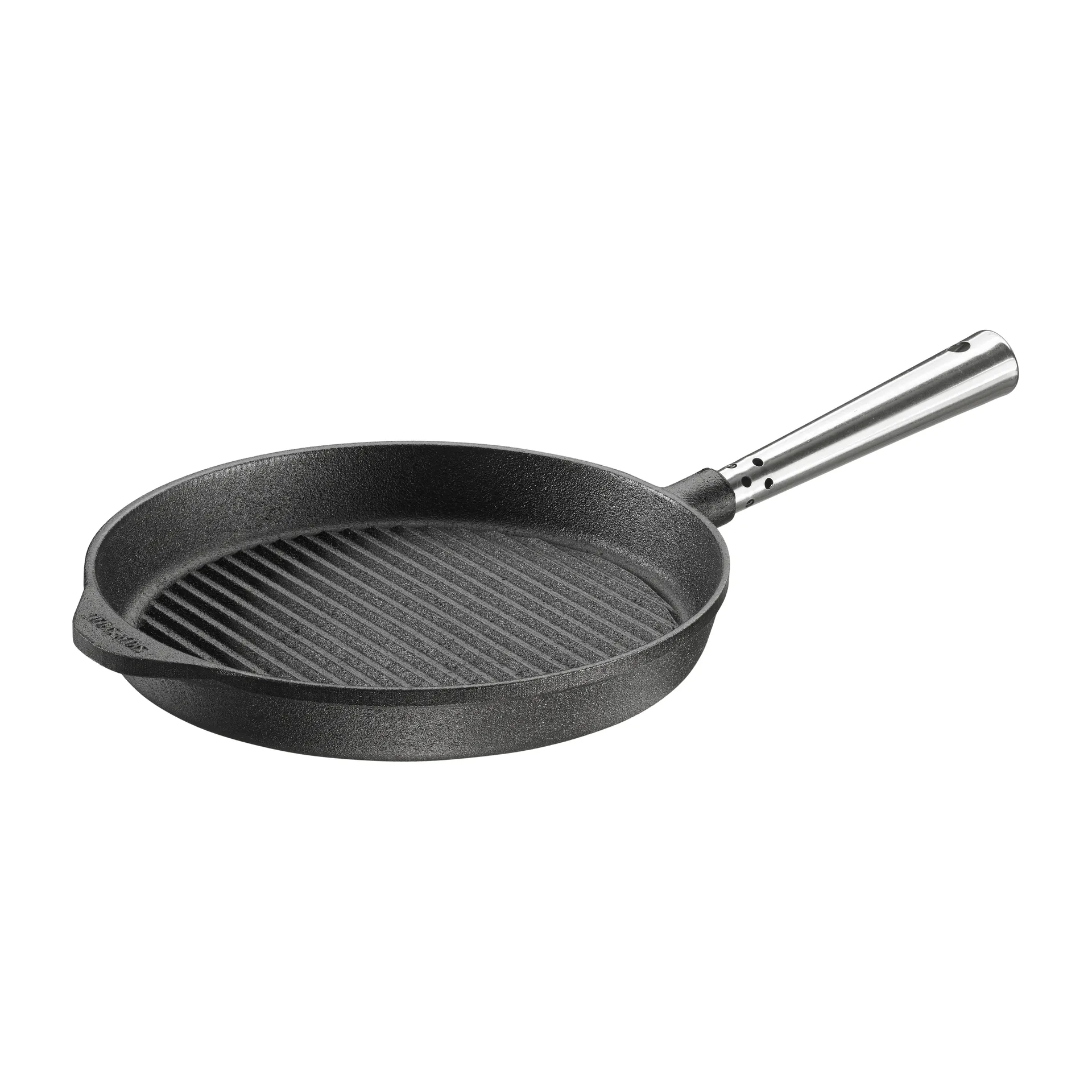 Skeppshult grillpanna med stålhandtag, 25 cm Skeppshult Gjutjärn