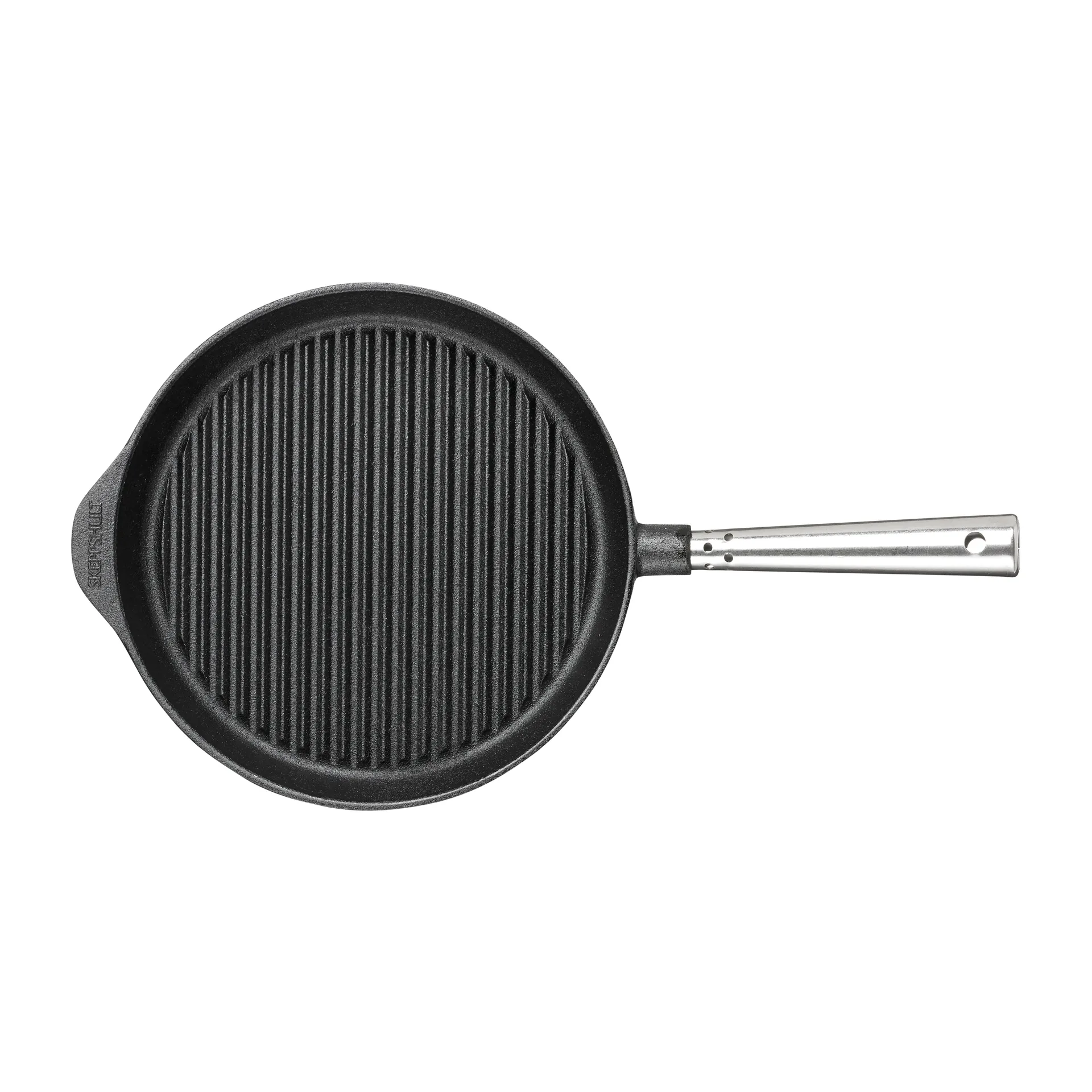 Skeppshult grillpanna med stålhandtag, 25 cm Skeppshult Gjutjärn