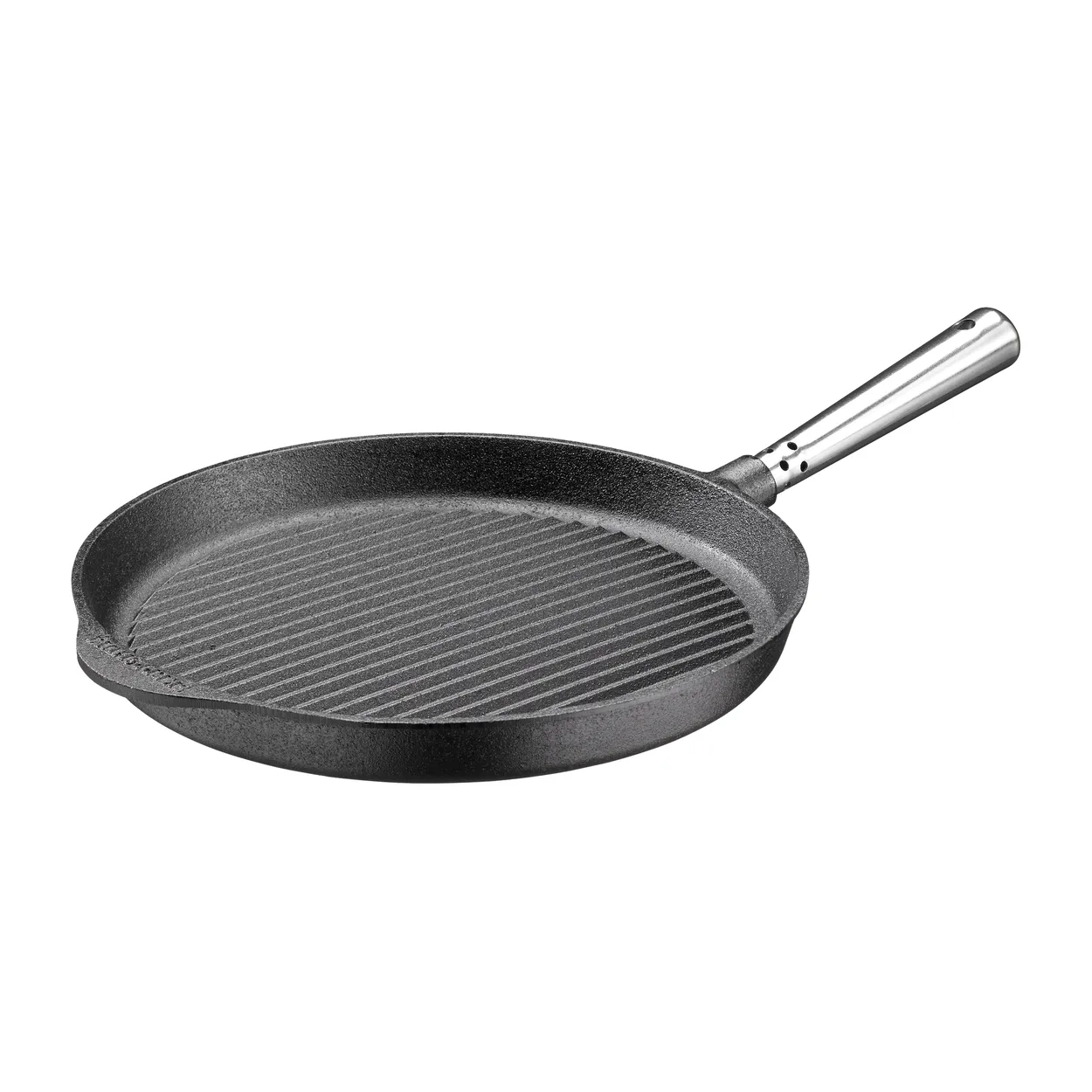 Produktfoto för Skeppshult Grillpanna Gjutjärn 28 cm Stålhandtag