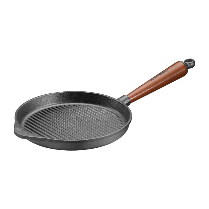 Skeppshult grillpanna med trähandtag, 22 cm Skeppshult Gjutjärn