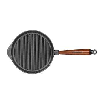 Skeppshult grillpanna med trähandtag - 22 cm - Skeppshult Gjutjärn