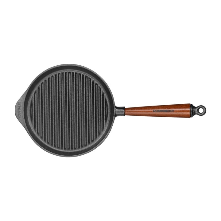 Skeppshult grillpanna med trähandtag, 22 cm Skeppshult Gjutjärn