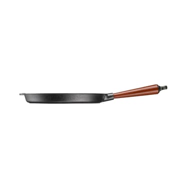 Skeppshult grillpanna med trähandtag - 28 cm - Skeppshult Gjutjärn