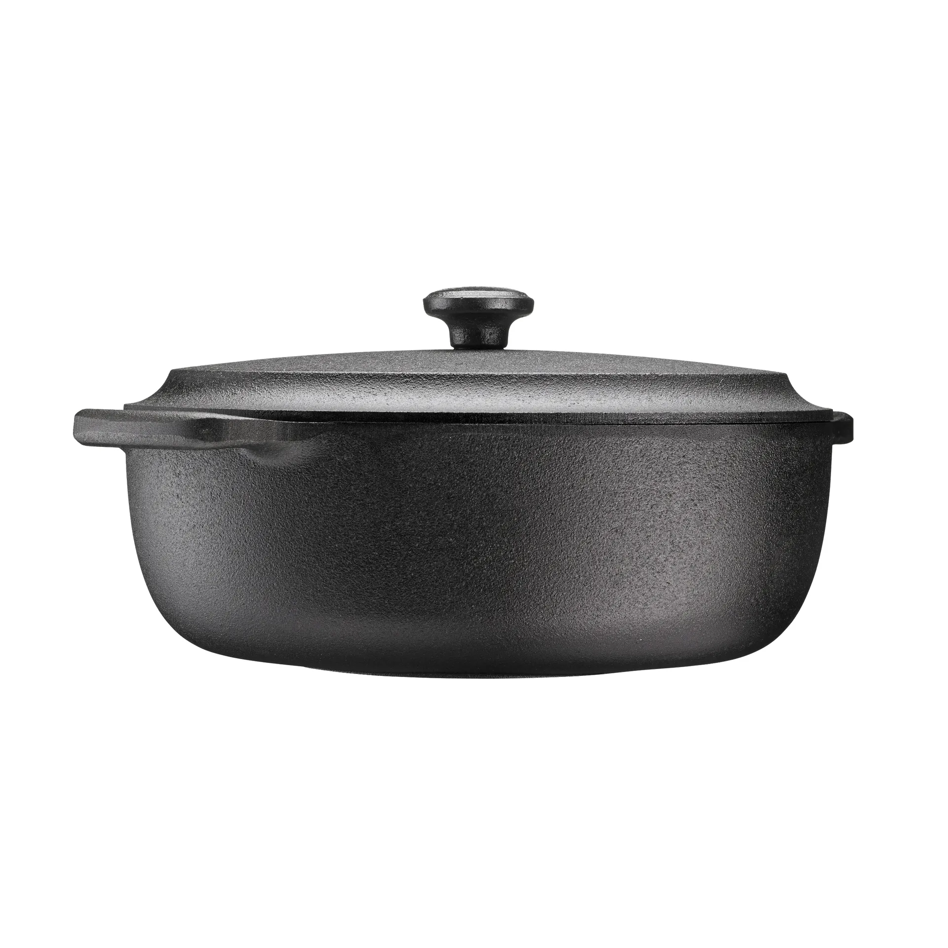 Skeppshult gryta oval med järnlock, 4 l Skeppshult Gjutjärn