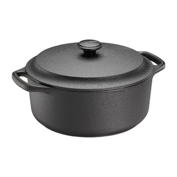Läs mer om Skeppshult Gjutjärn Skeppshult gryta rund med järnlock 4 L