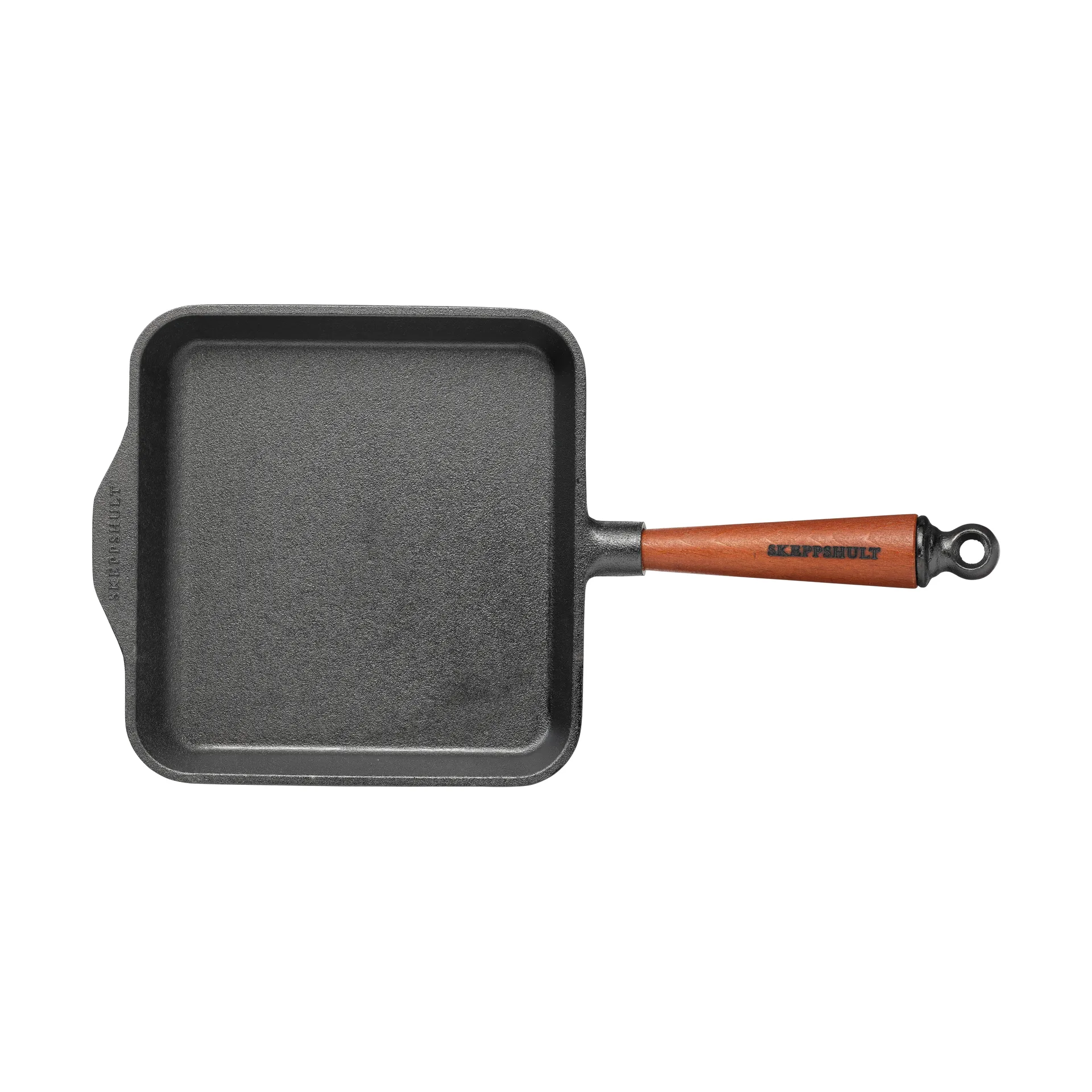 Skeppshult omelettpanna gjutjärn rektangulär, 21x22 cm Skeppshult Gjutjärn