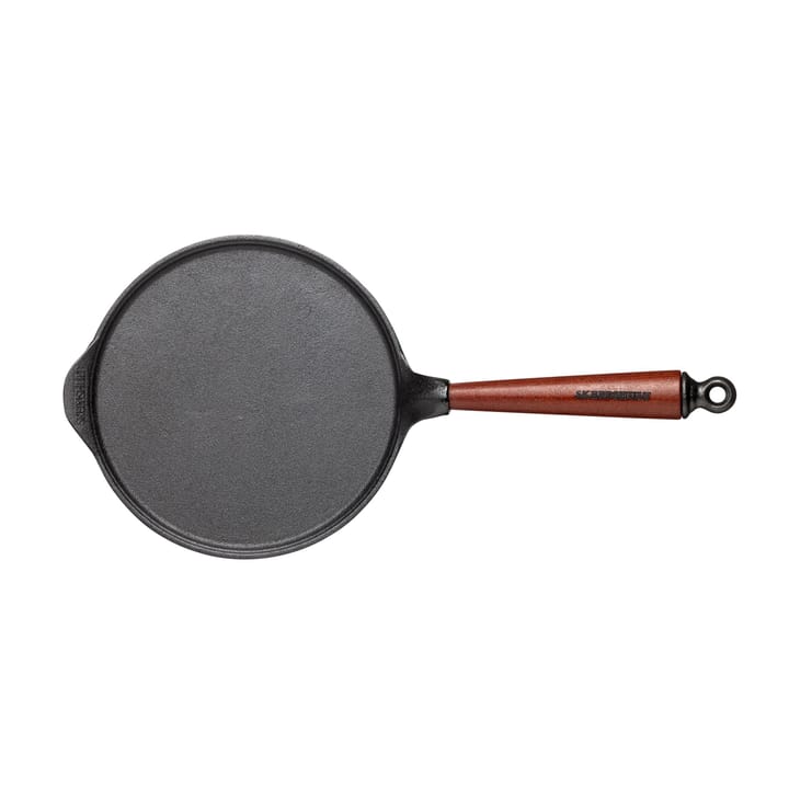 Skeppshult pannkakspanna med trähandtag, 23 cm Skeppshult Gjutjärn