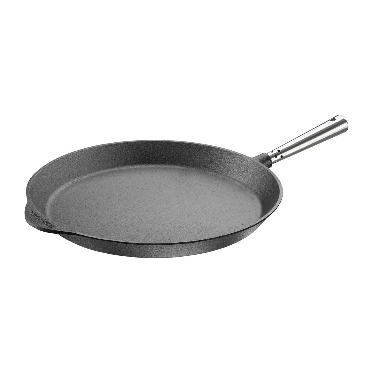 Produktfoto för Skeppshult Stekpanna Gjutjärn 36 cm Stålhandtag