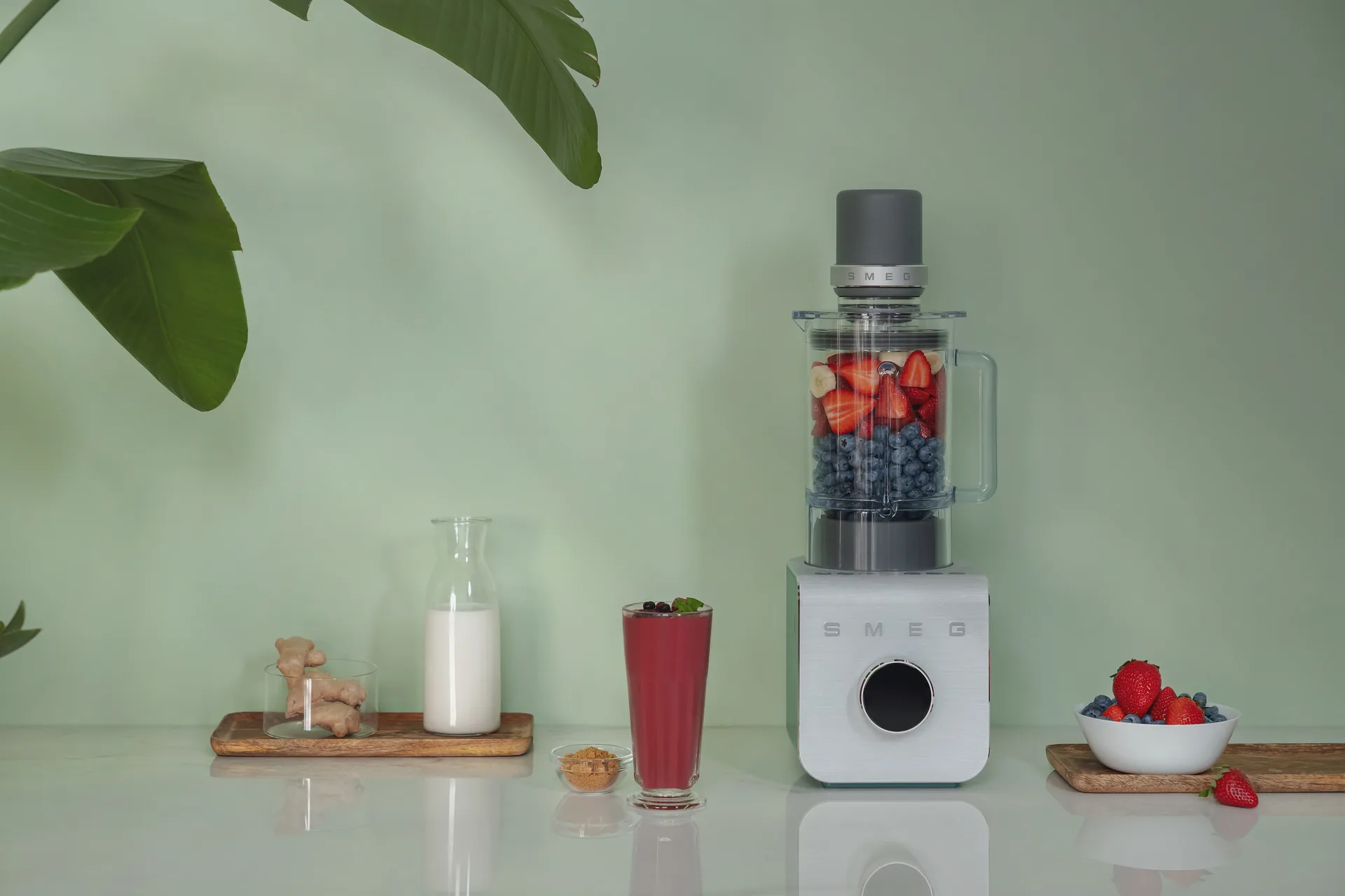 High-Perfomance blender 1,5 L, Emerald Smeg