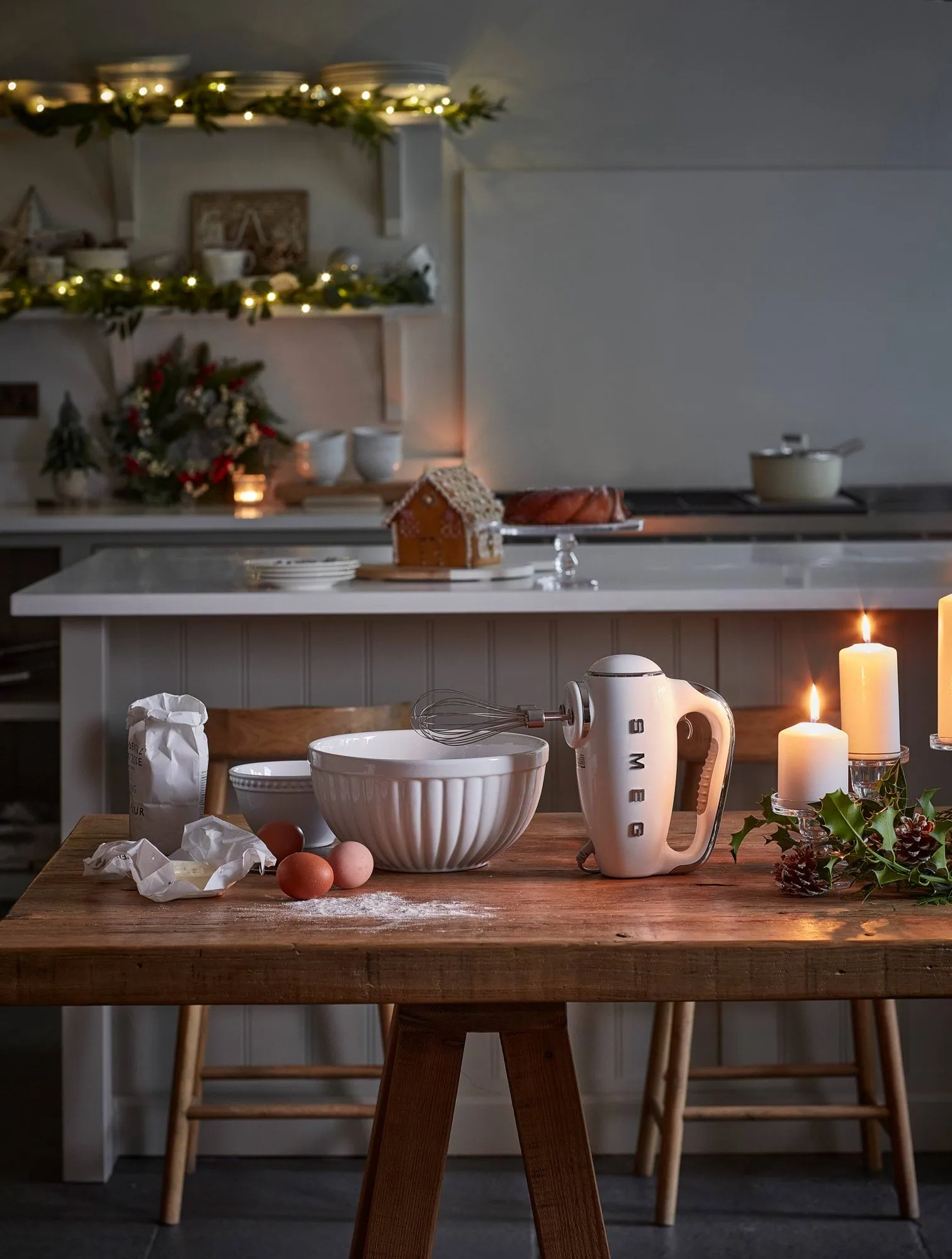 Smeg 50's Style elvisp 250 watt, Creme (vit) Smeg