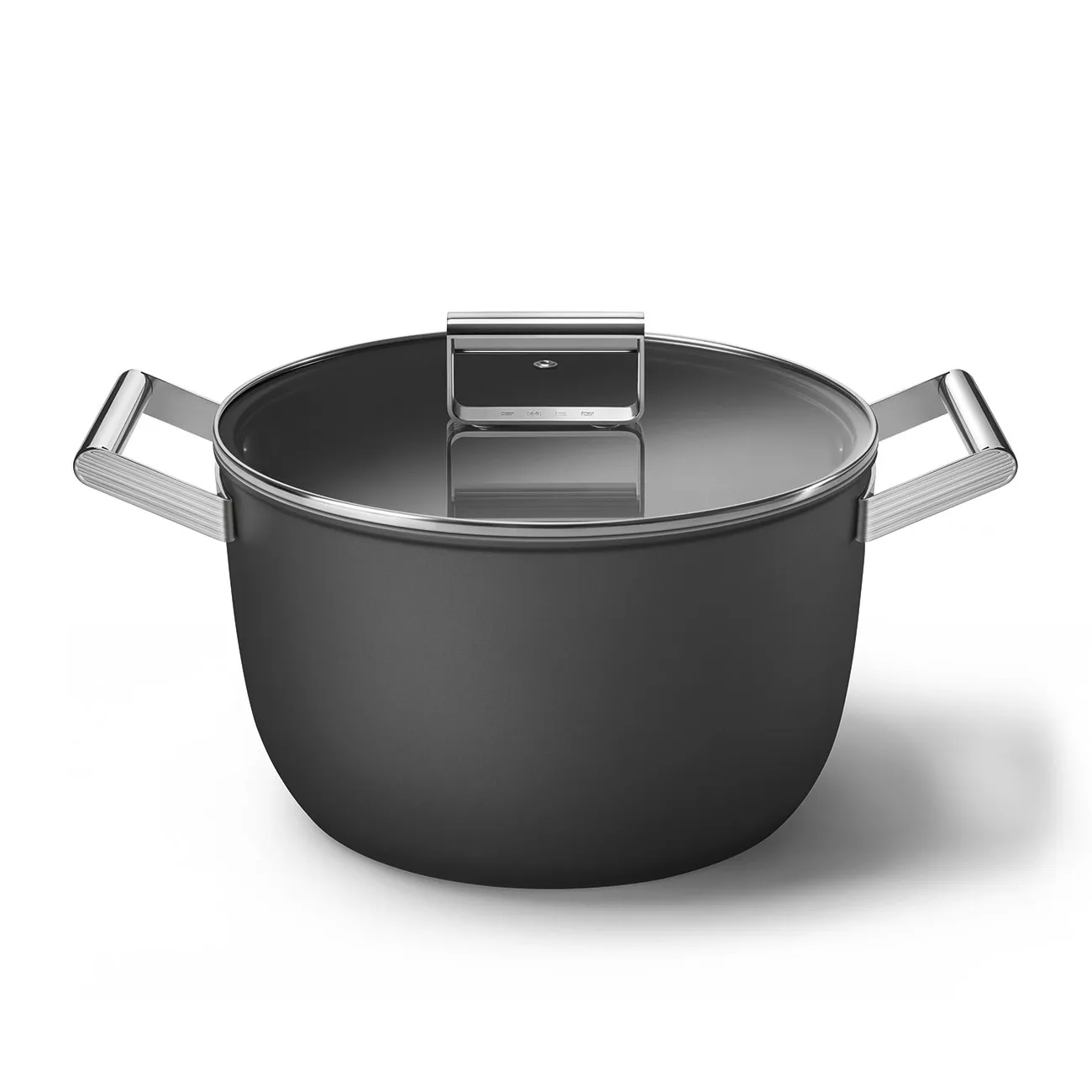 SMEG 50's Style gryta med lock Ø26 cm, Svart Smeg