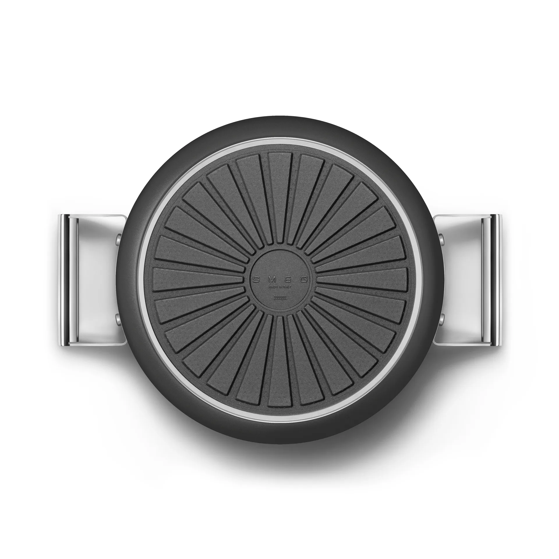 SMEG 50's Style gryta med lock Ø26 cm, Svart Smeg