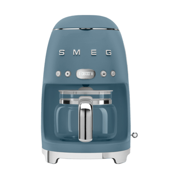 Läs mer om Smeg Smeg 50s Style kaffebryggare 10 koppar Matt storm blue