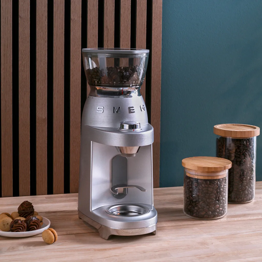 Smeg 50's Style kaffekvarn, Chrome Smeg