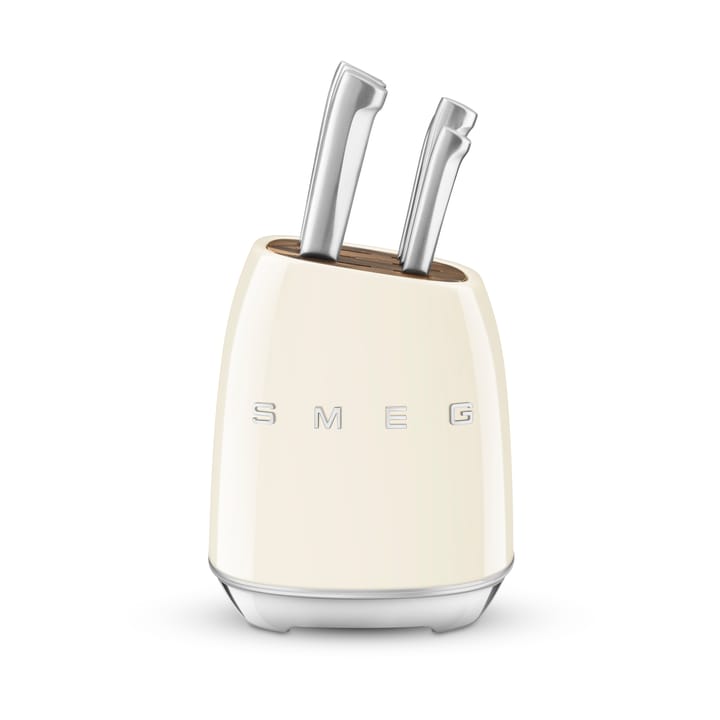 Smeg 50's Style knivset 7 delar - Creme - Smeg
