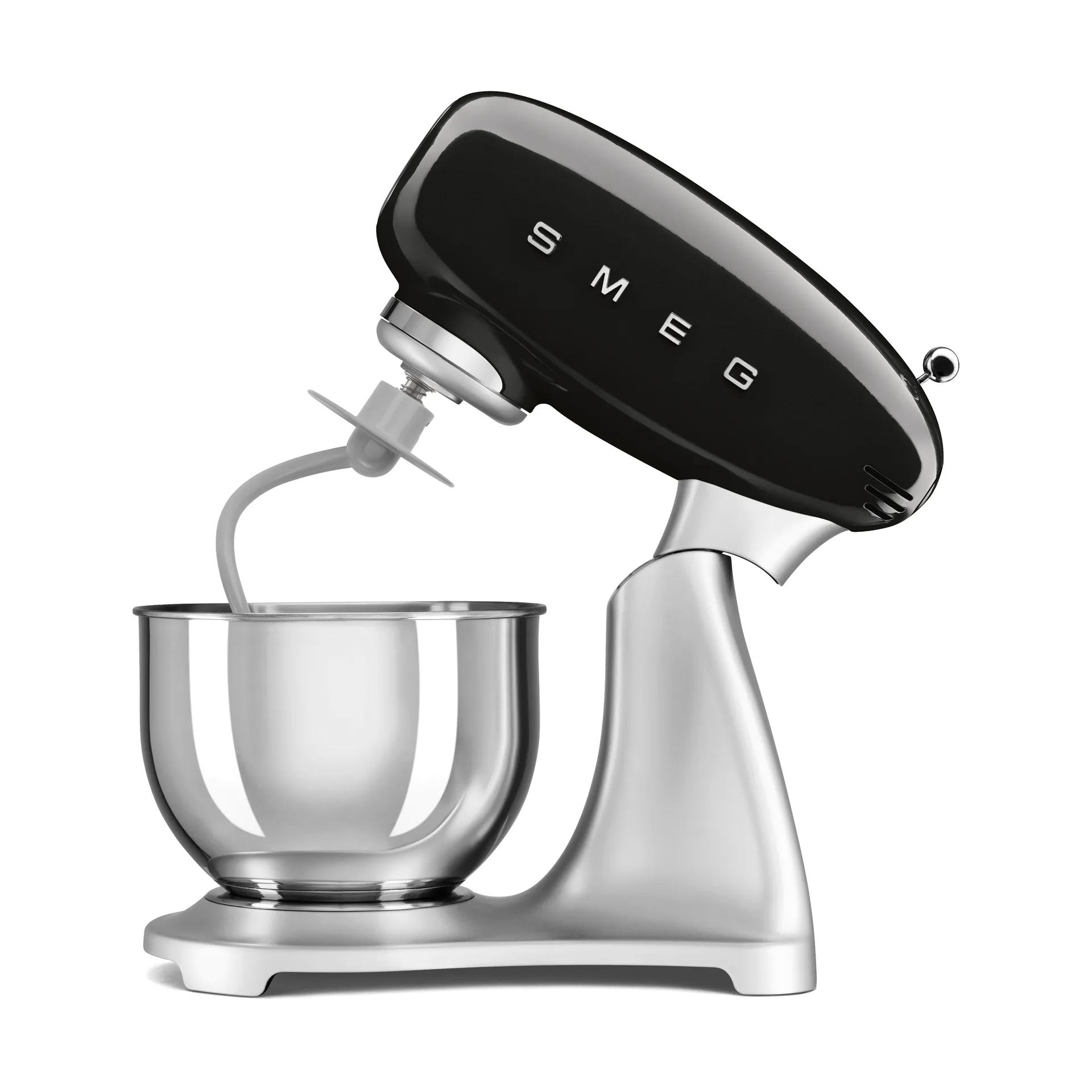 Smeg 50's Style köksmaskin 4,8 L, Svart-silver 800 w Smeg