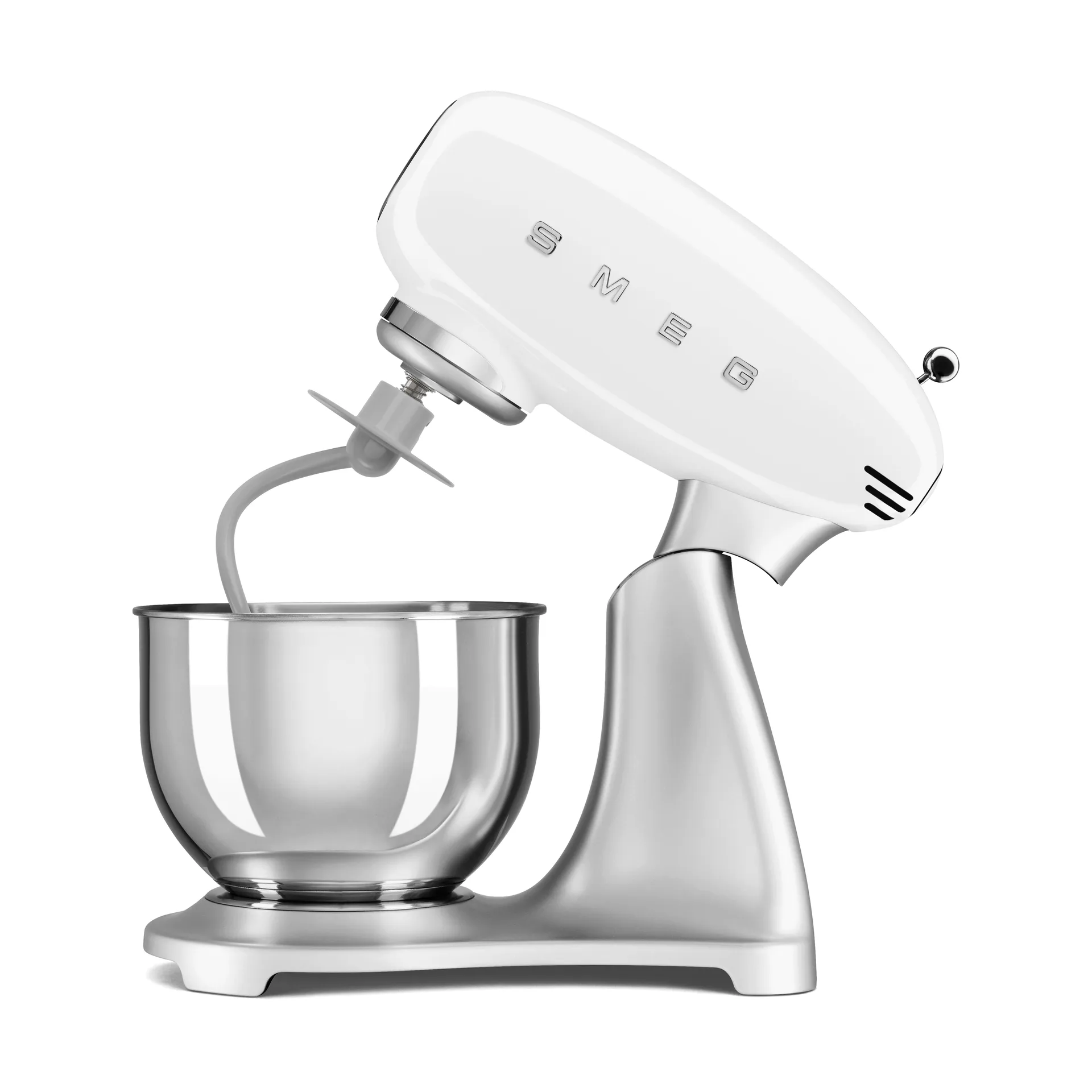 Smeg 50's Style köksmaskin 4,8 L, Vit-silver 800 w Smeg