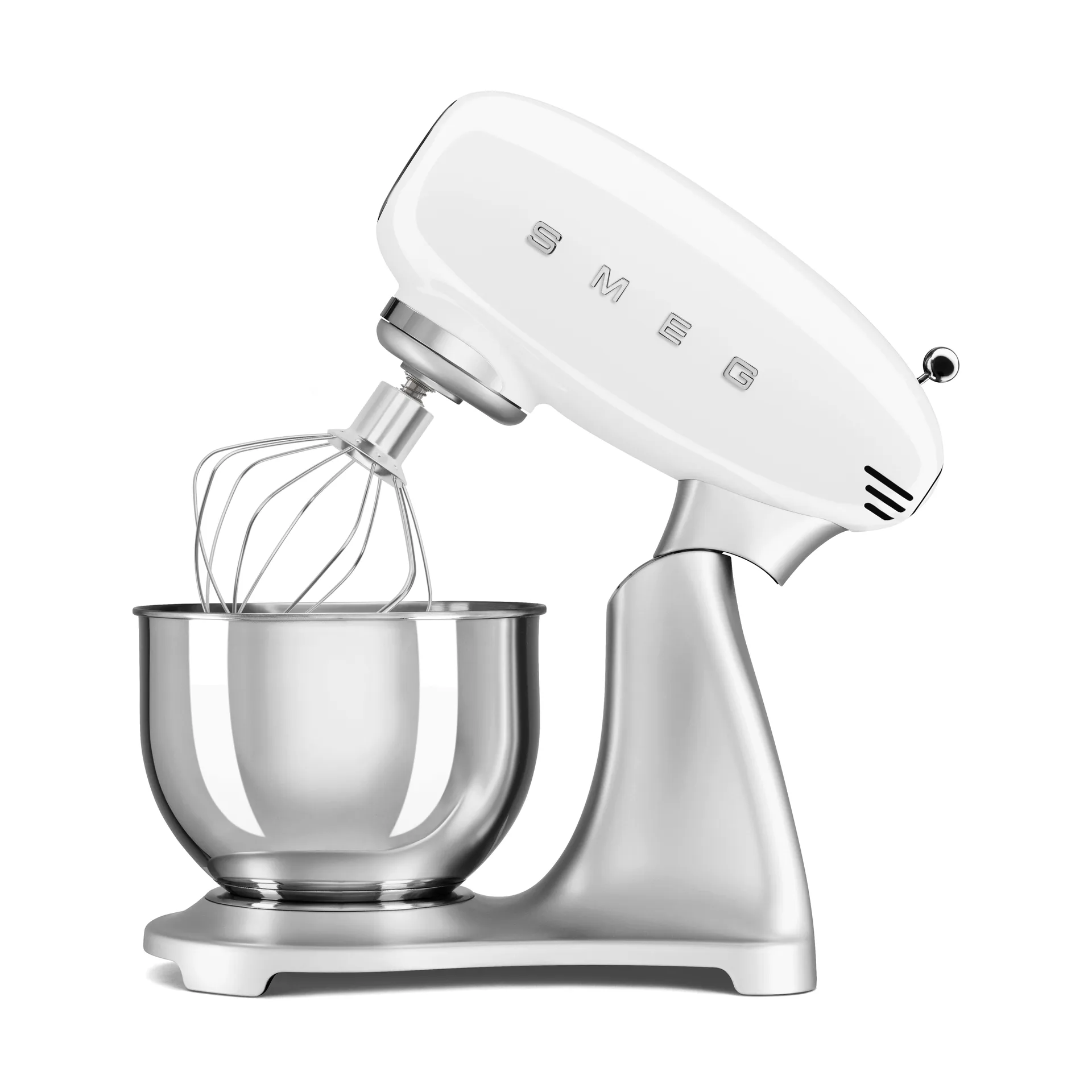 Smeg 50's Style köksmaskin 4,8 L, Vit-silver 800 w Smeg
