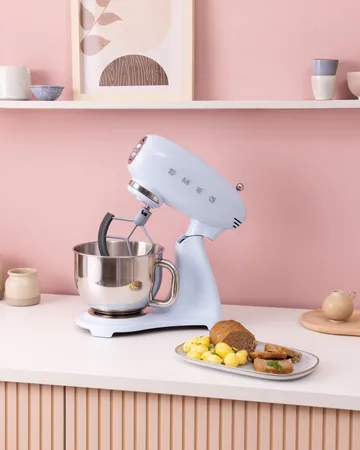 Smeg 50's style köksmaskin - Pastellblå, 1000 w, 4,8 L - Smeg