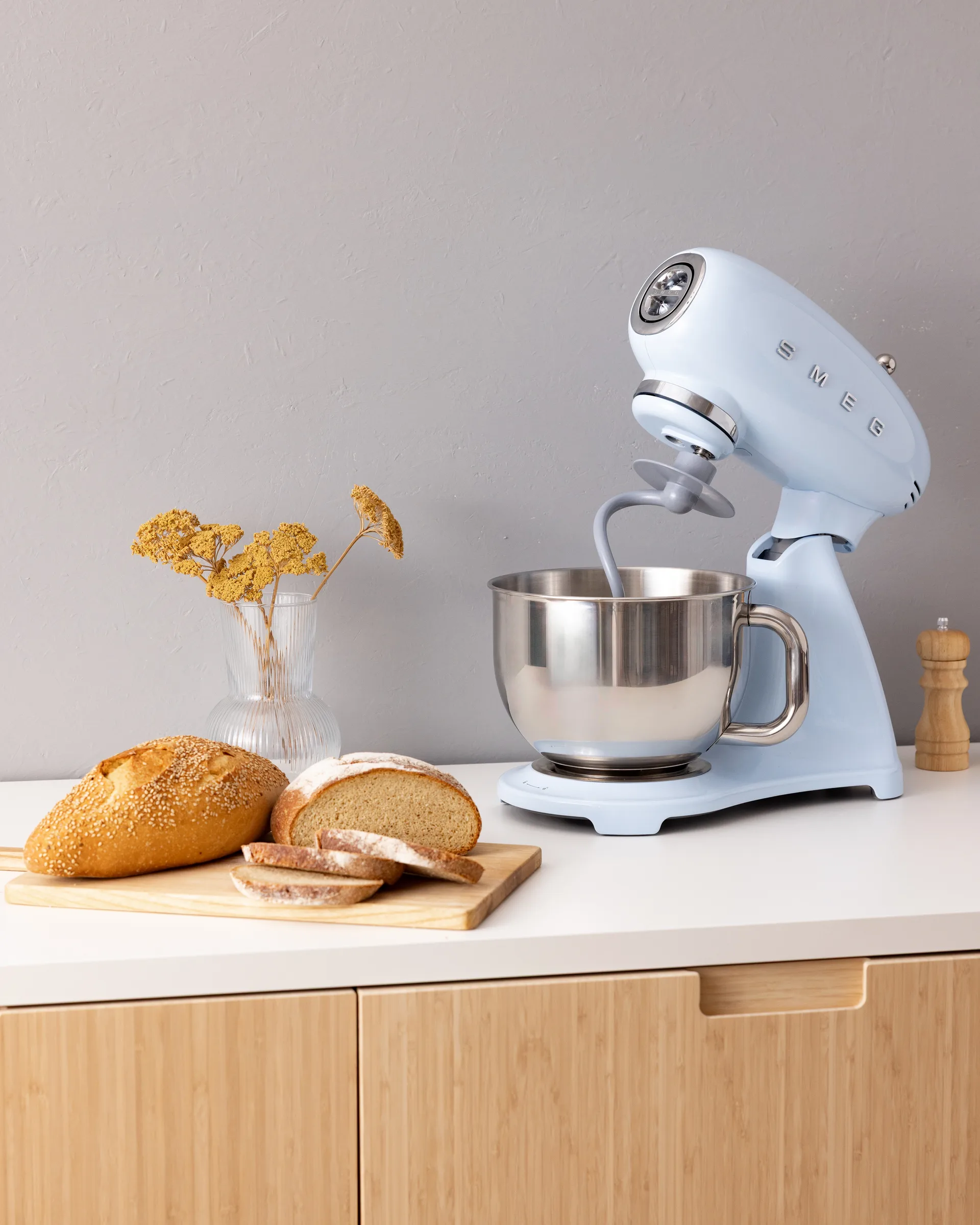 Smeg 50's style köksmaskin, Pastellblå, 1000 w, 4,8 L Smeg