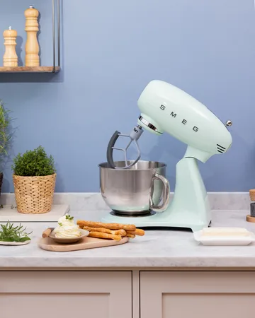 Smeg 50's style köksmaskin - Pastellgrön, 1000 w, 4,8 L - Smeg