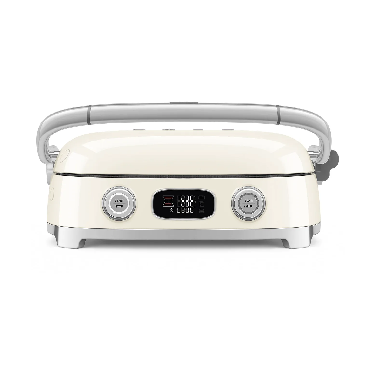 Smeg 50's Style multigrill, Creme högblank Smeg