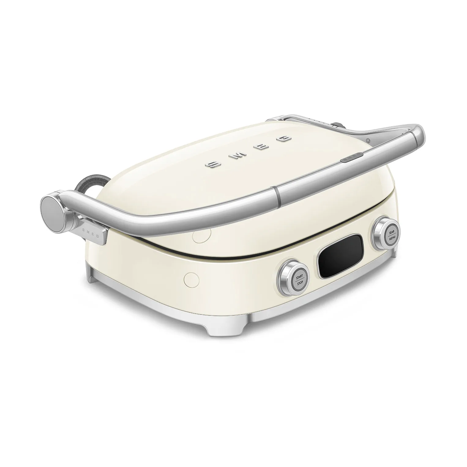 Smeg 50's Style multigrill, Creme högblank Smeg