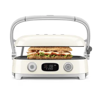 Smeg 50's Style multigrill - Creme högblank - Smeg