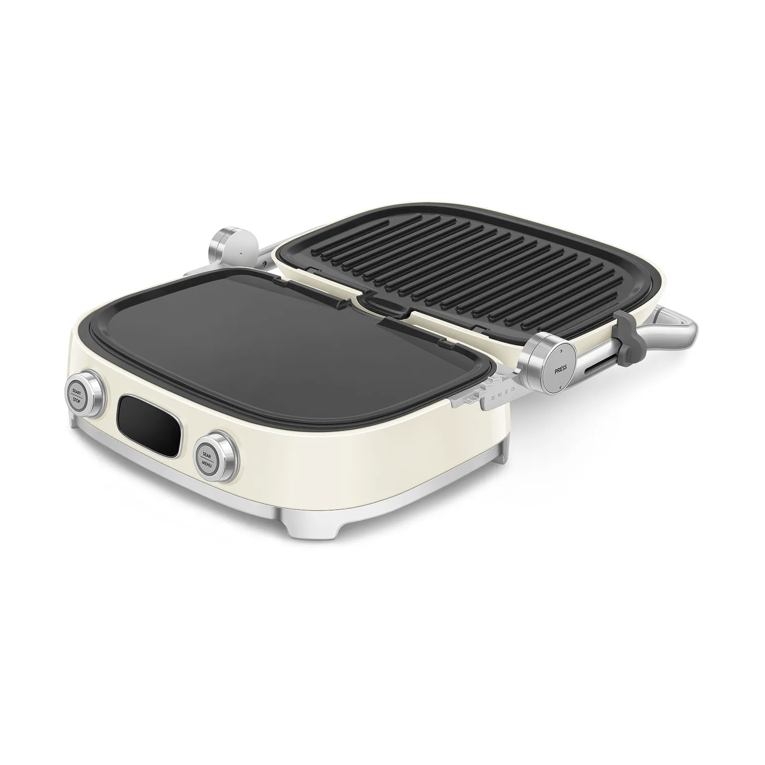 Smeg 50's Style multigrill, Creme högblank Smeg