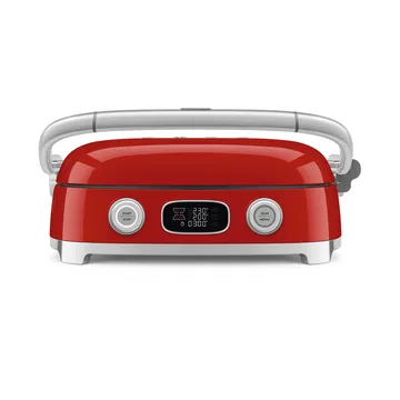 Smeg 50's Style multigrill - Röd högblank - Smeg