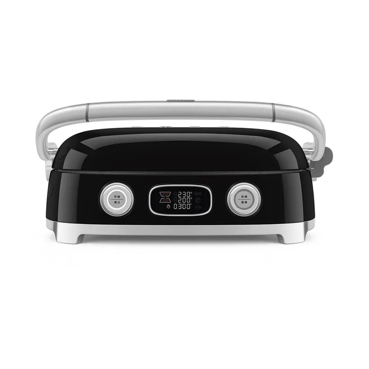 Smeg 50's Style multigrill - Svart högblank - Smeg