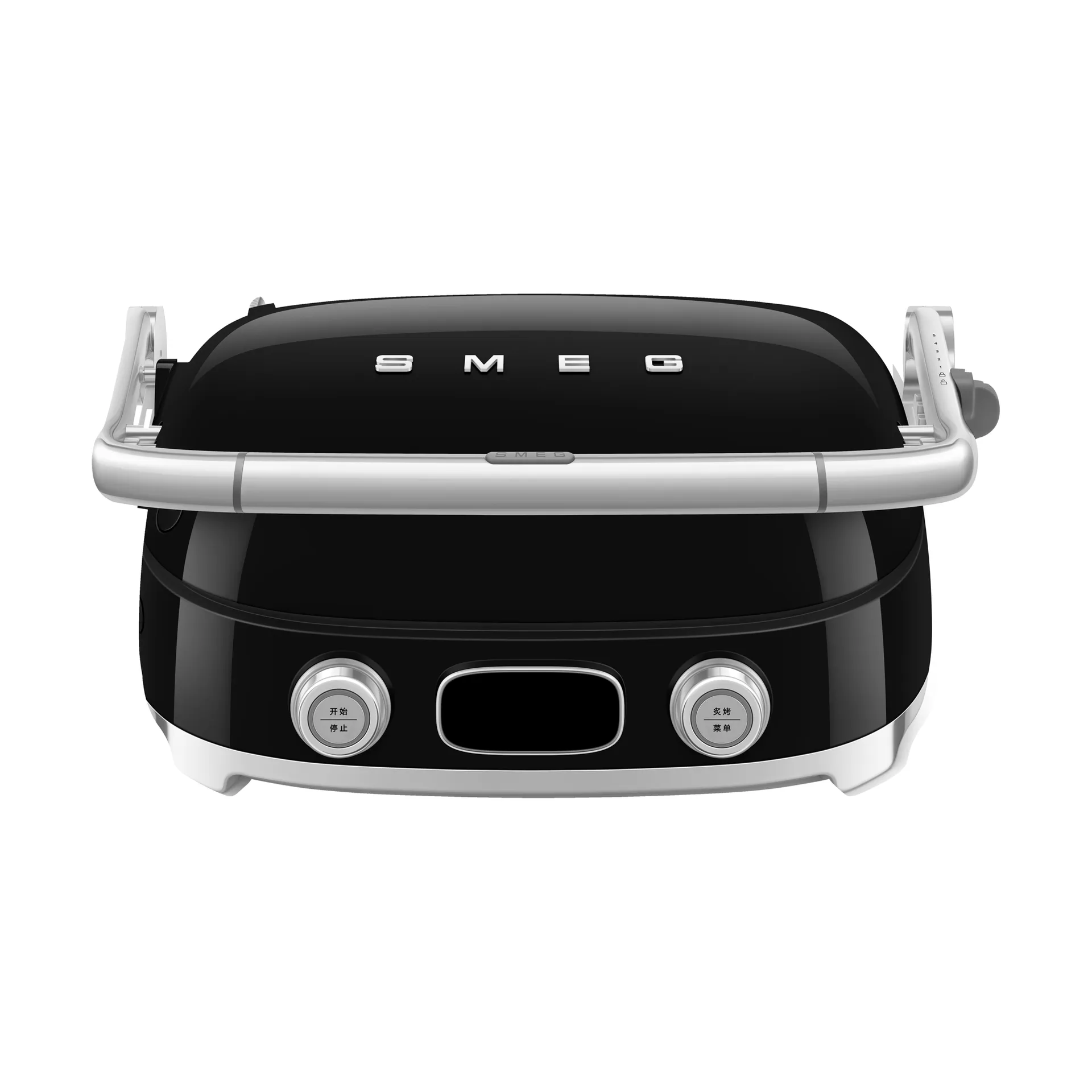 Smeg 50's Style multigrill, Svart högblank Smeg