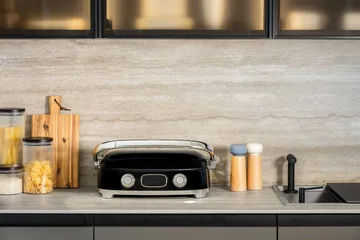 Smeg 50's Style multigrill - Svart högblank - Smeg