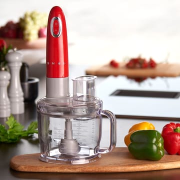 Smeg 50's Style stavmixer set 4 delar - Red - Smeg