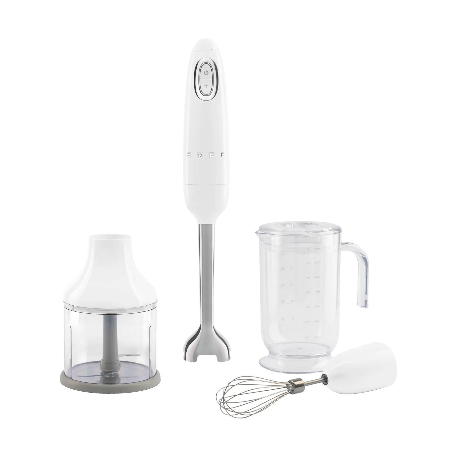 Smeg 50's Style stavmixer set 4 delar, White Smeg