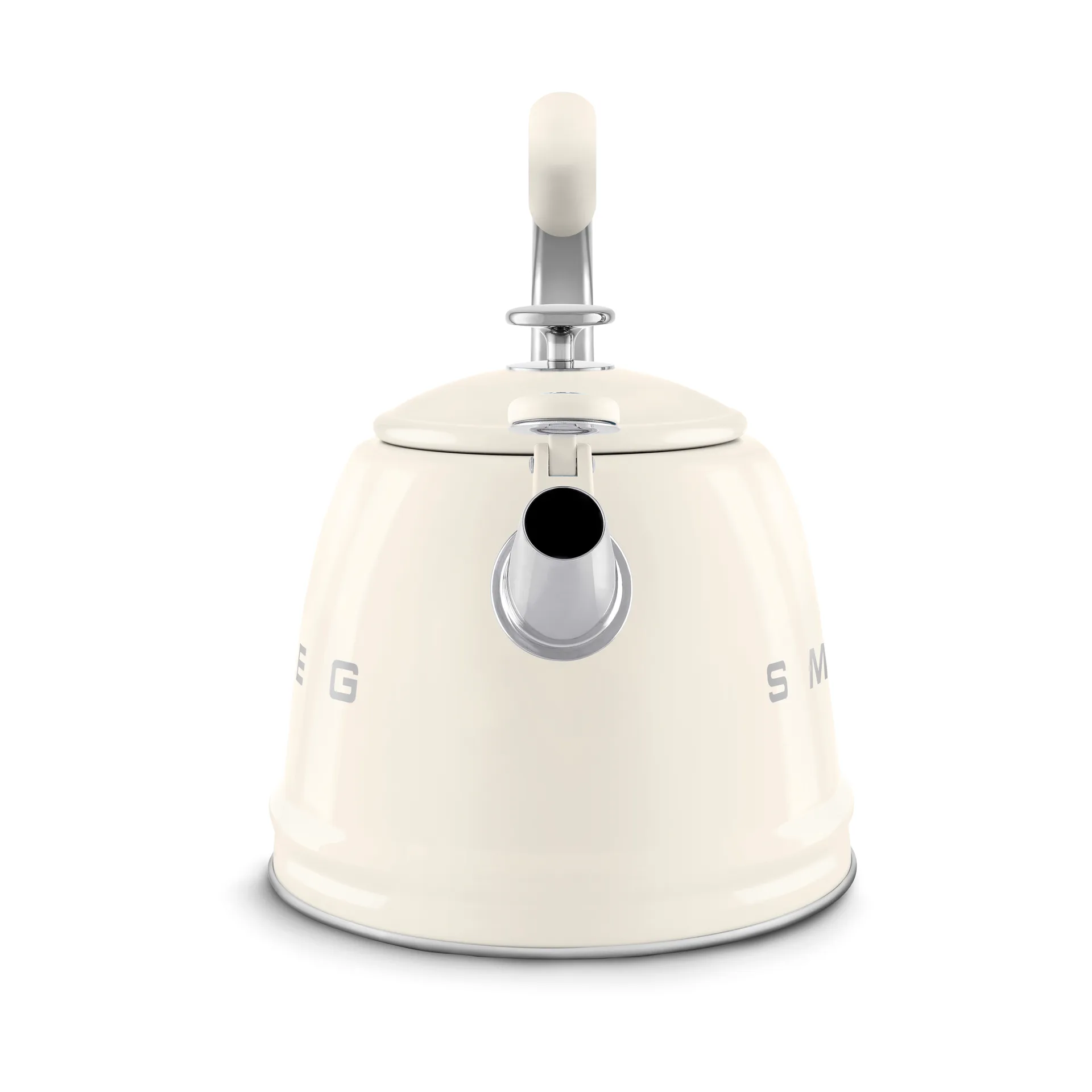 Smeg 50's Style vattenkittel med vissla, Creme Smeg