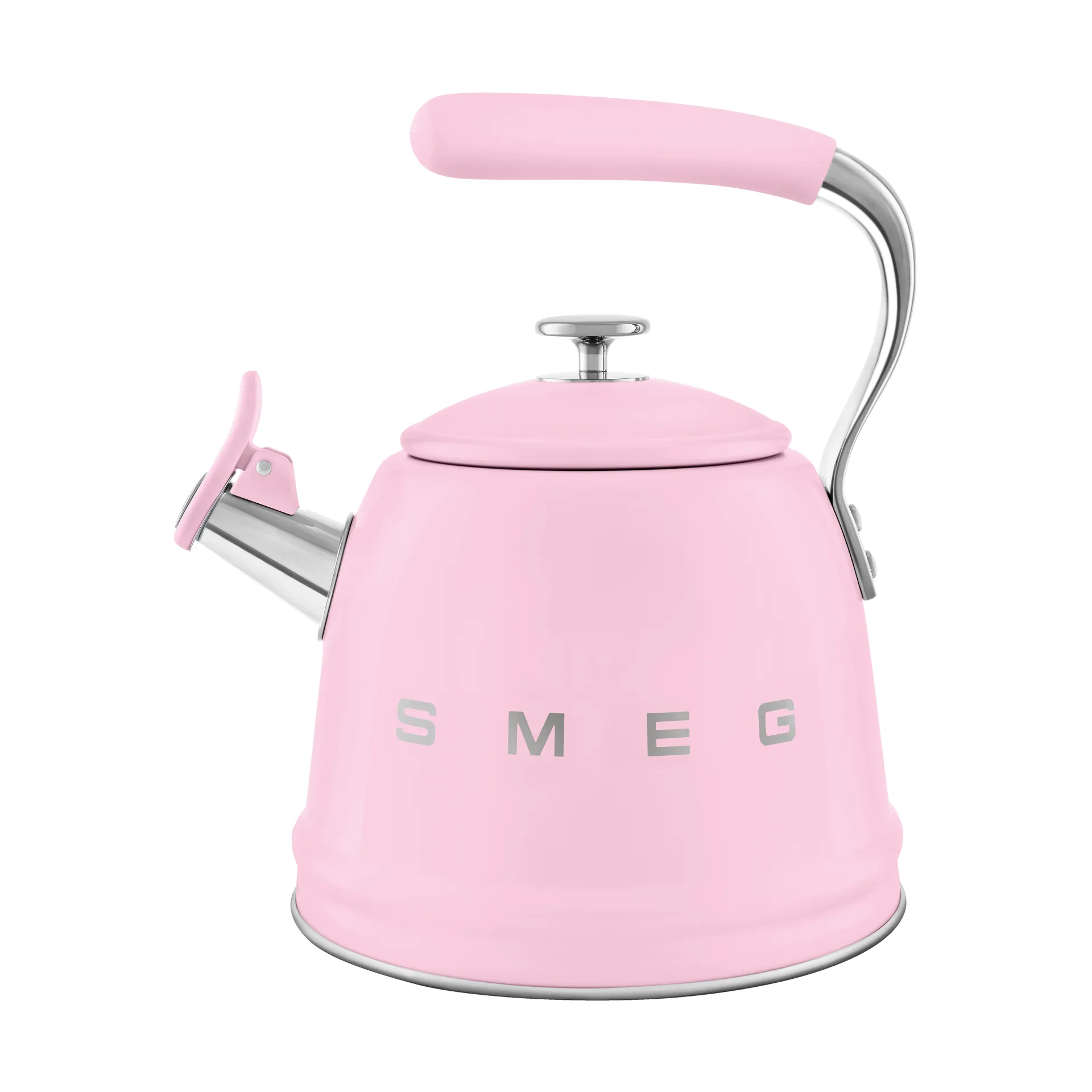 Smeg 50's Style vattenkittel med vissla, Pink Smeg