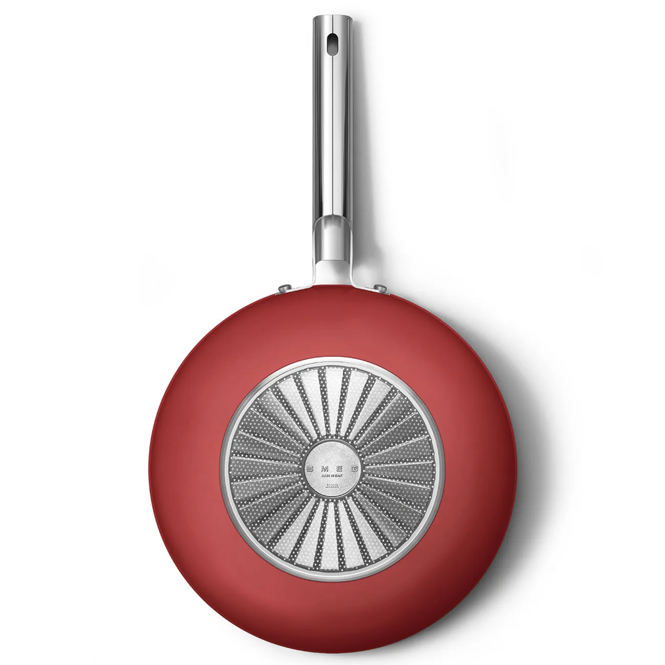 SMEG 50's Style wokpanna Ø30 cm, Röd Smeg