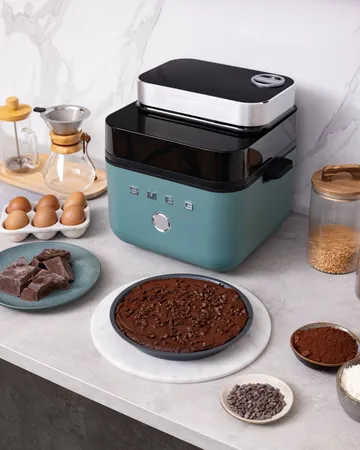 Smeg Air Fryer - Emerald green matt - Smeg
