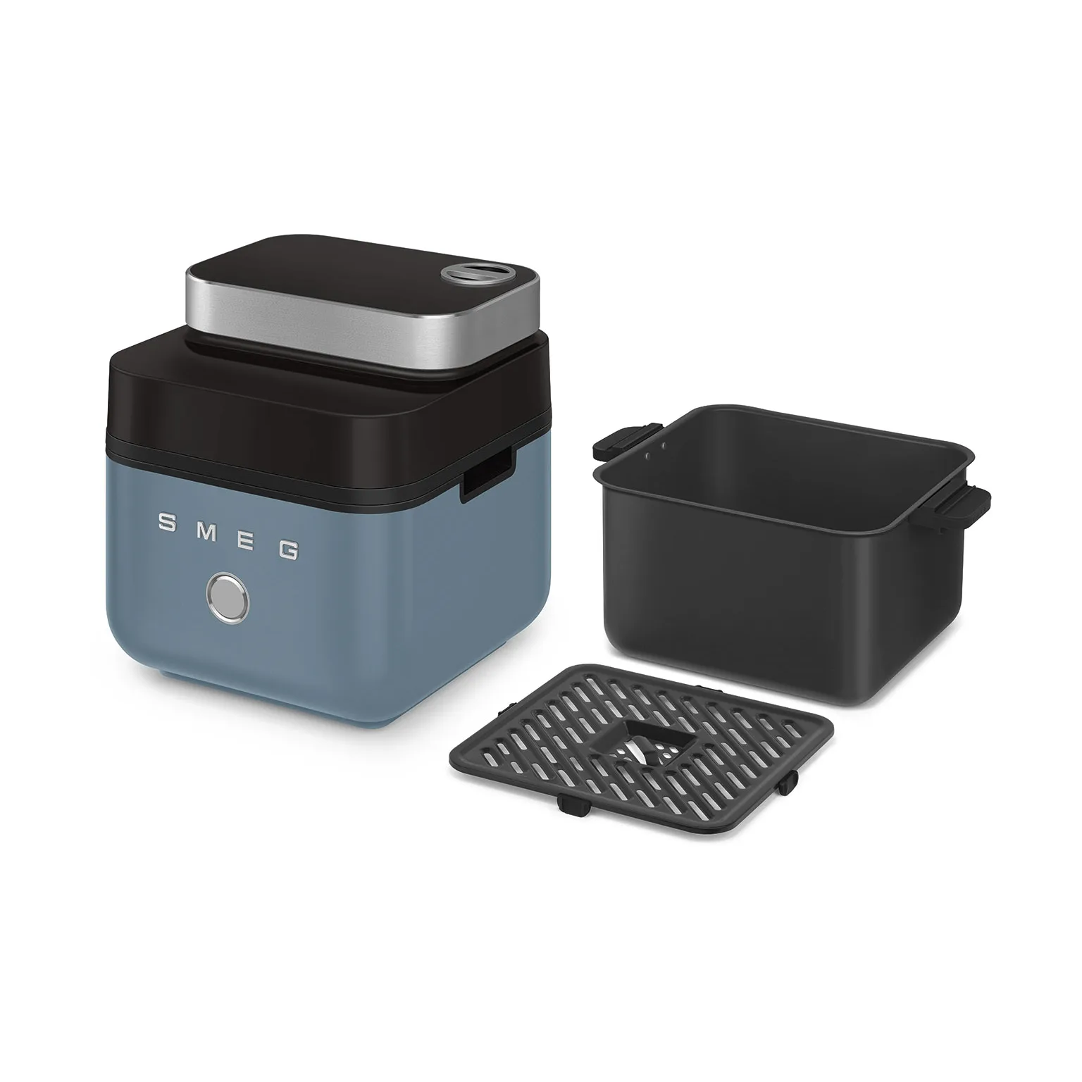 Smeg Air Fryer, Storm blue matt Smeg