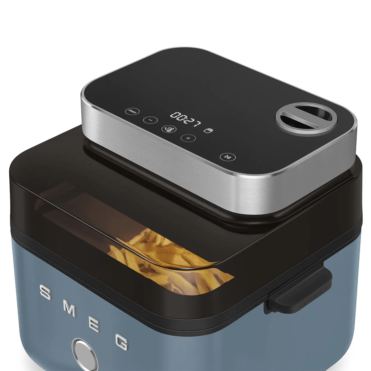 Smeg Air Fryer, Storm blue matt Smeg