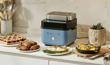 Smeg Air Fryer - Storm blue matt - Smeg