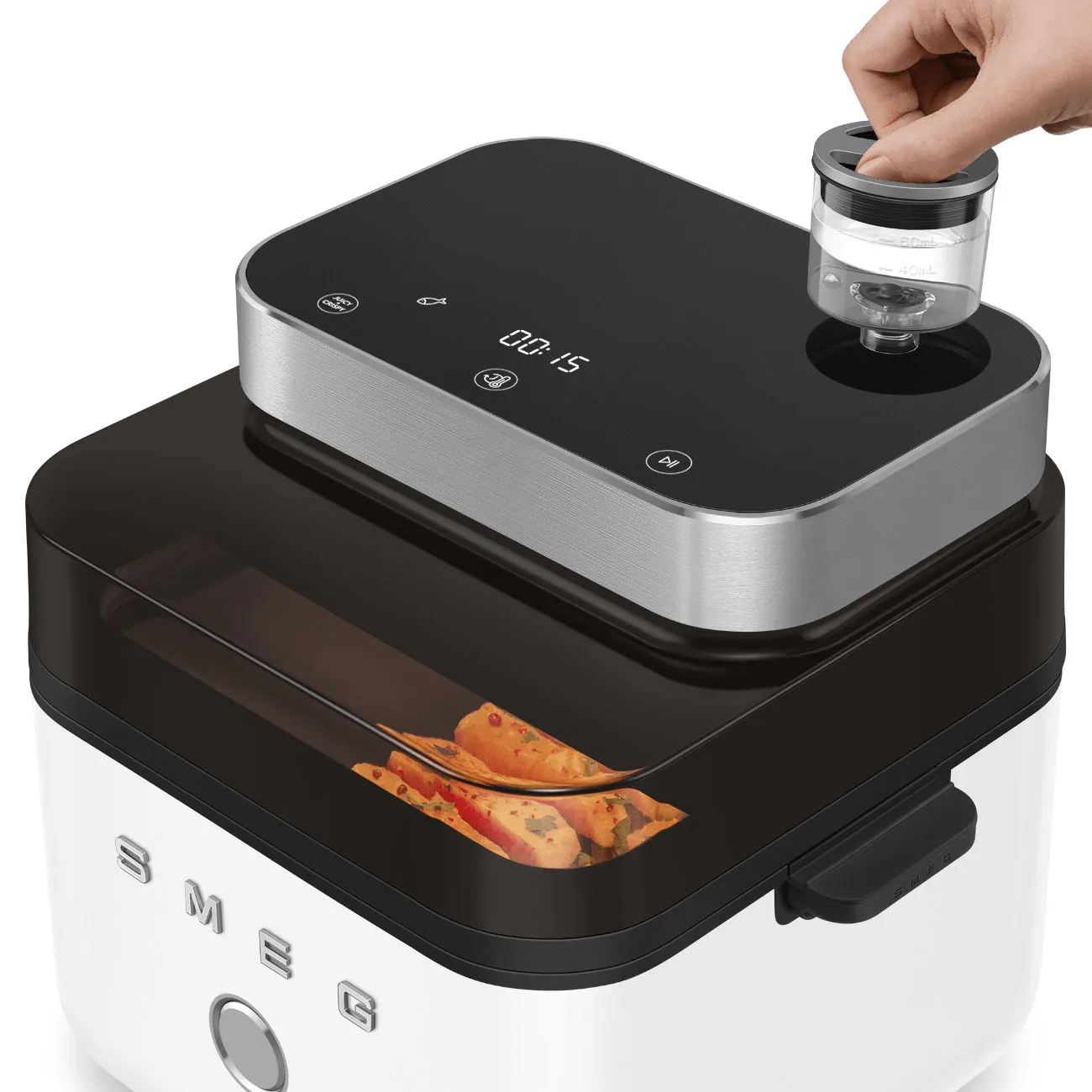Smeg Air Fryer, Vit matt Smeg