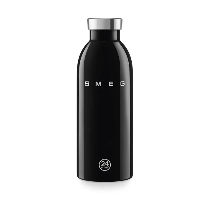 Smeg Clima vattenflaska - Svart, 0,5 L - Smeg