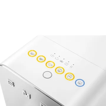 Smeg espressomaskin med behållare automatisk - Vit - Smeg