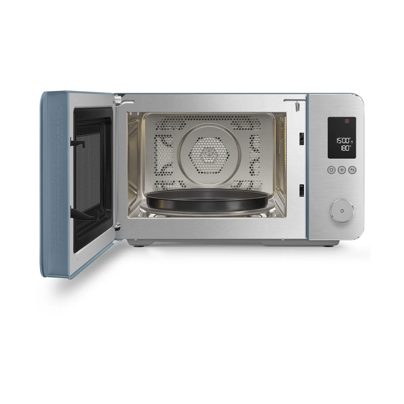 Smeg mikrovågsugn med varmluft, Storm blue Smeg