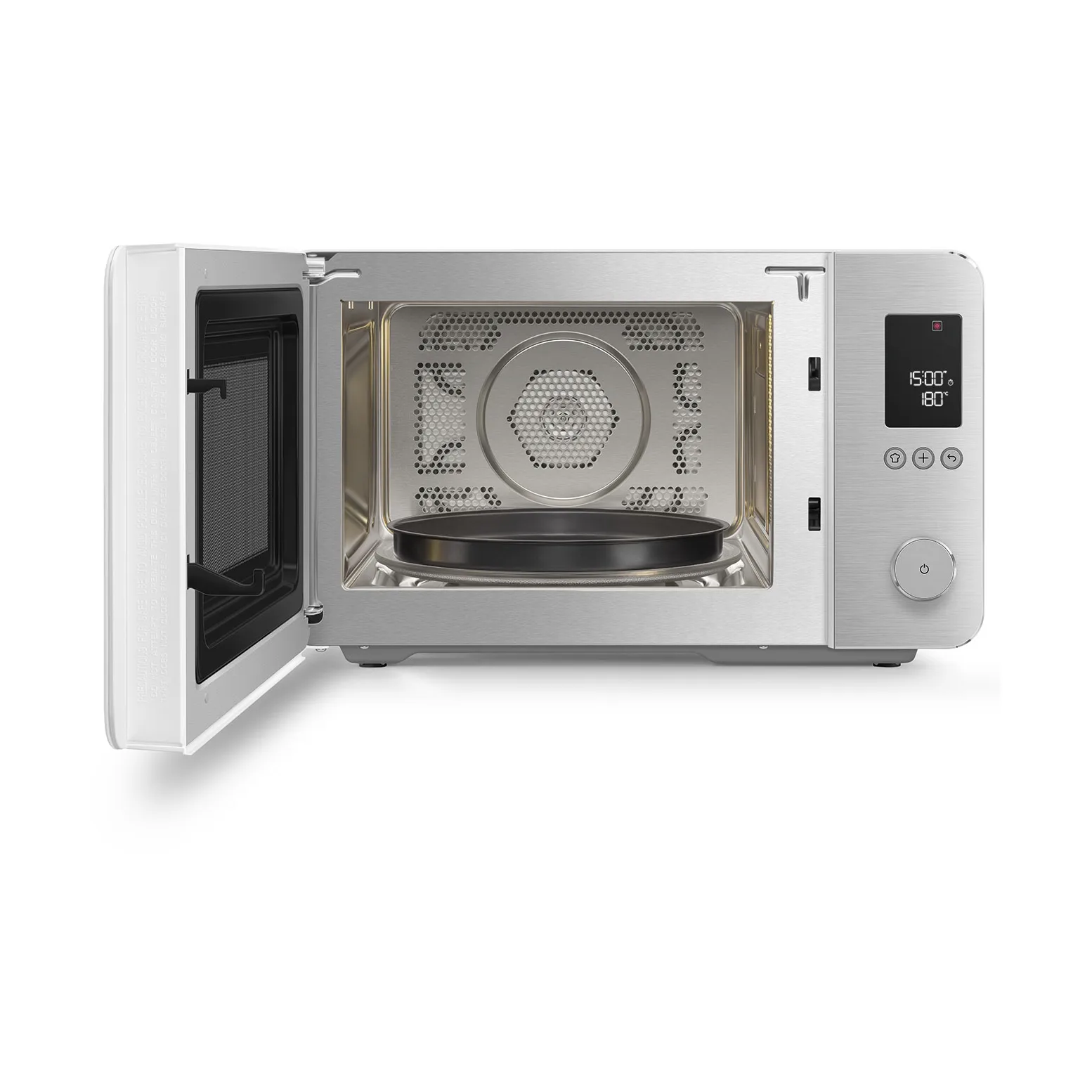 Smeg mikrovågsugn med varmluft, Vit Smeg