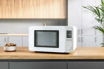 Smeg mikrovågsugn med varmluft - Vit - Smeg