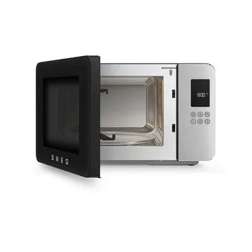 Smeg mikrovågsugn - Svart - Smeg