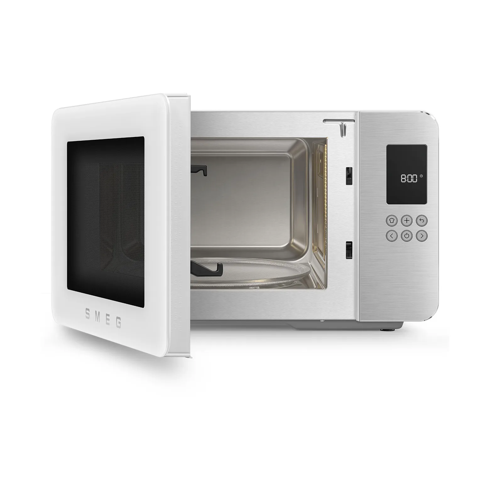 Smeg mikrovågsugn, Vit Smeg
